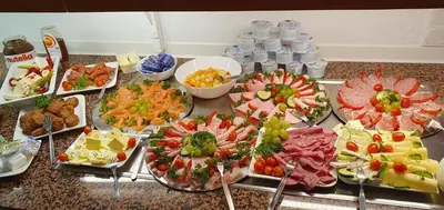 Essen im Hotel oder in der Nähe