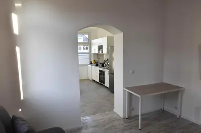 Küche/Küchenzeile in der Unterkunft Fewo Wuppertal