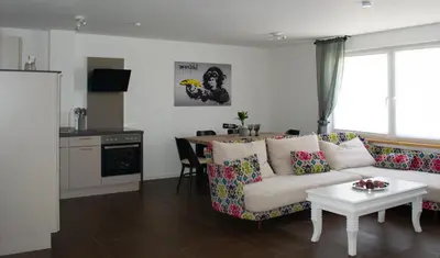 Küche/Küchenzeile in der Unterkunft unique flat