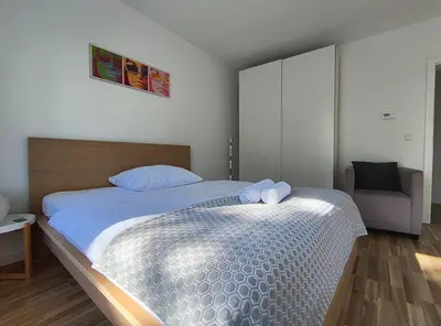 Ein Bett oder Betten in einem Zimmer der Unterkunft Melia