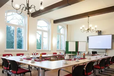Der Geschäftsbereich oder Konferenzraum in der Unterkunft Gästehaus Alte Schule