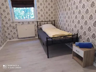 Ein Bett oder Betten in einem Zimmer der Unterkunft Misha,s
