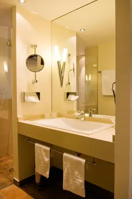 Ein Badezimmer in der Unterkunft Ringhotel Katharinen Hof