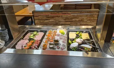 Essen im Hotel oder in der Nähe