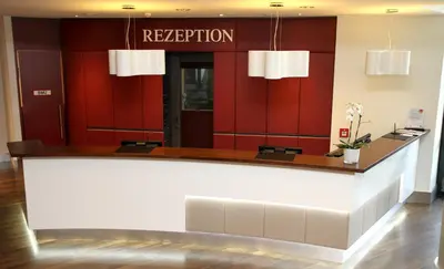 Lobby/Rezeption in der Unterkunft Steigenberger Dortmund