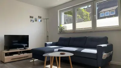 TV/Unterhaltungsangebot in der Unterkunft Schicht am Bach