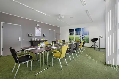 Der Geschäftsbereich oder Konferenzraum in der Unterkunft Tulip Inn Hotel Düsseldorf Arena - 2 Minuten Fußweg zur Messe