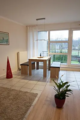 Ein Sitzbereich in der Unterkunft Essen Schmuckstück