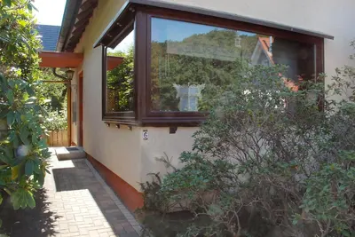 Ein Garten an der Unterkunft Wo das Ruhrgebiet am schönsten ist