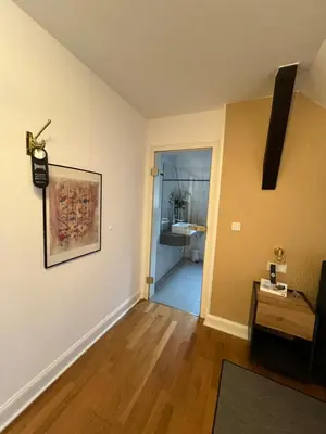 Küche/Küchenzeile in der Unterkunft Stadthotel Reckers