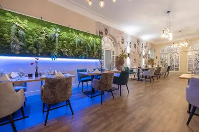 Ein Sitzbereich in der Unterkunft Fletcher Waldhotel Nordrhein-Westfalen