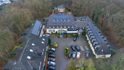 Blick auf Fletcher Waldhotel Nordrhein-Westfalen aus der Vogelperspektive