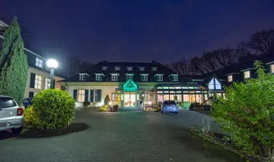 Das Gebäude in dem sich das Hotel befindet