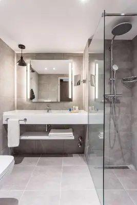 Ein Badezimmer in der Unterkunft Radisson Blu Conference Hotel, Düsseldorf