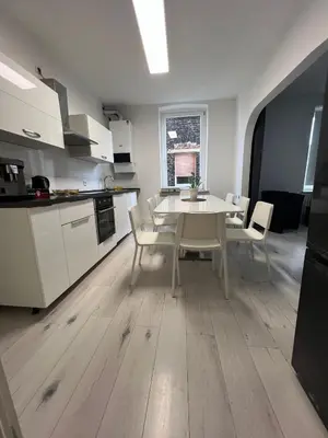 Küche/Küchenzeile in der Unterkunft Premium Apartment Bochum near Düsseldorf Airport