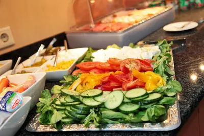 Essen im Hotel oder in der Nähe