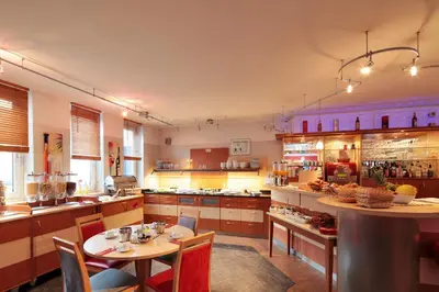 Getränke in der Unterkunft Hotel Petul An der Zeche