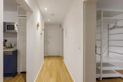 Küche/Küchenzeile in der Unterkunft Glück Auf Appartements Walter-Hohmann-Straße Essen