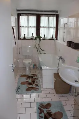 Ein Badezimmer in der Unterkunft Bel Etage