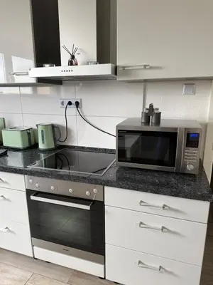 Küche/Küchenzeile in der Unterkunft Sweet Home Appartements 1
