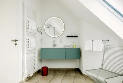 Ein Badezimmer in der Unterkunft Romantik Hotel Neuhaus