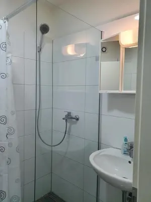 Grundriss der Unterkunft Flora Business Apartment mit Balkon