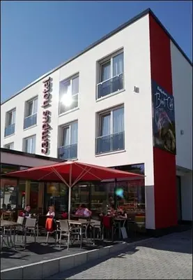 Das Gebäude in dem sich das Hotel befindet