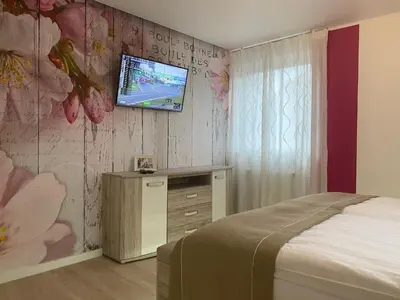 Ein Bett oder Betten in einem Zimmer der Unterkunft Ferienwohnung Olli Koch