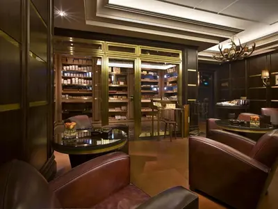 Ein Sitzbereich in der Unterkunft Breidenbacher Hof, Best Hotel of the Year 2026 - Die 101 Besten