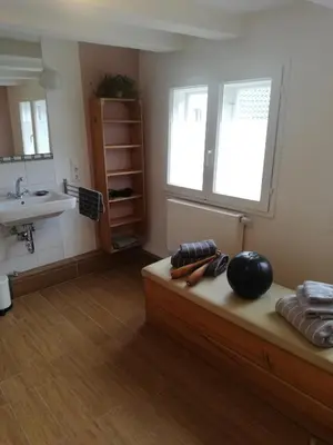 Grundriss der Unterkunft Ferienwohnung Am Schloßberg