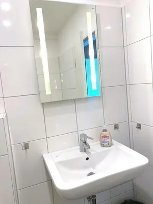 Ein Badezimmer in der Unterkunft Gerresheimer Republic
