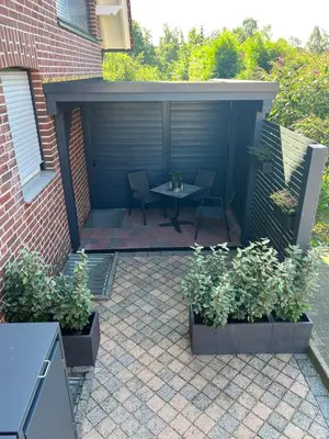 Ein Garten an der Unterkunft Ferienzimmer Olli Koch