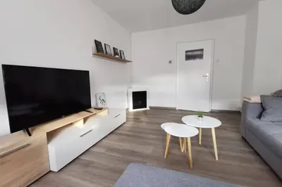 TV/Unterhaltungsangebot in der Unterkunft Schöne Wohnung in Gelsenkirchen für Beruf und Privat