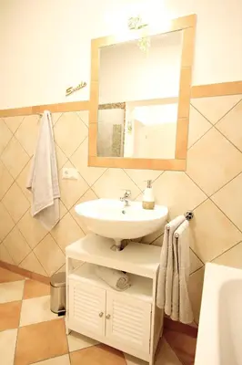 Ein Badezimmer in der Unterkunft Superior Apartment mit tropical Feeling l 2 Schlafzimmer nahe City l Messe l Flughafen l Hbf