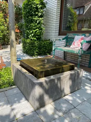 Ein Garten an der Unterkunft großzügige Monteurwohnung