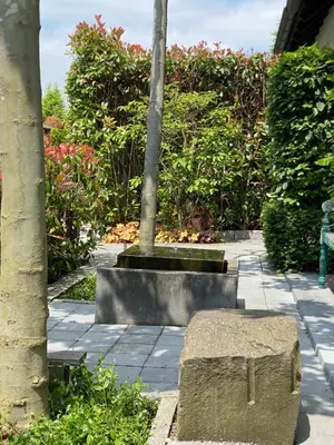Ein Garten an der Unterkunft großzügige Monteurwohnung