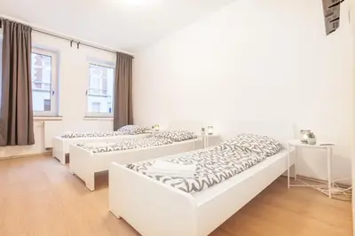 Ein Bett oder Betten in einem Zimmer der Unterkunft TM Studio