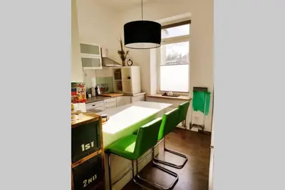 Küche/Küchenzeile in der Unterkunft Apartment in Neudorf Nahe DU Zentrum und Uni/Zoo