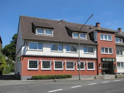 Das Gebäude in dem sich das Hotel befindet