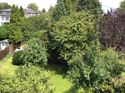 Ein Garten an der Unterkunft Ferienwohnung A&K