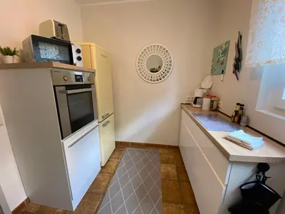 Küche/Küchenzeile in der Unterkunft Ferienwohnung Casa Kehl