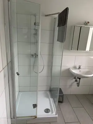 Ein Badezimmer in der Unterkunft Boarding House Hagen