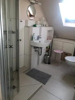 Ein Badezimmer in der Unterkunft Constantin