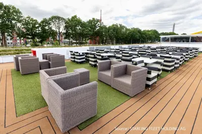 Grundriss der Unterkunft KD Hotelship Düsseldorf Comfort Plus