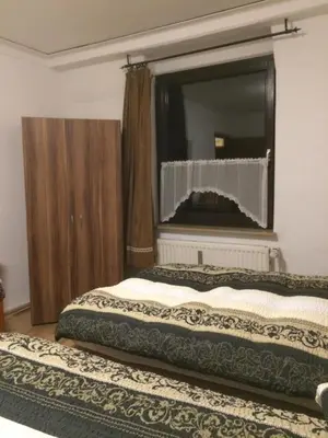 Ein Bett oder Betten in einem Zimmer der Unterkunft Abels Appartements