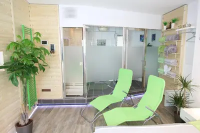 Grundriss der Unterkunft Wellnessapartment Nr1 mit Finnischer Sauna - Wallbox - Netflix - WLAN