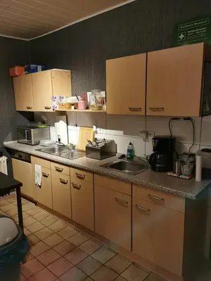 Küche/Küchenzeile in der Unterkunft Haus Ruhrpott