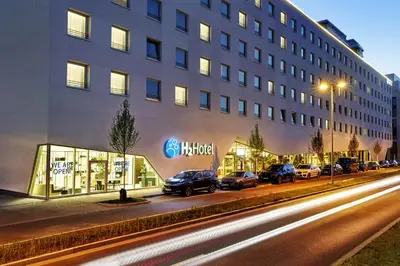 Das Gebäude in dem sich das Hotel befindet