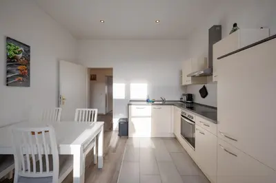 Küche/Küchenzeile in der Unterkunft HagenStay Eilpe 2