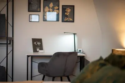 Grundriss der Unterkunft Maracoón - Suite Studios 1 Krefeld Uerdingen I 20 Min zur Messe